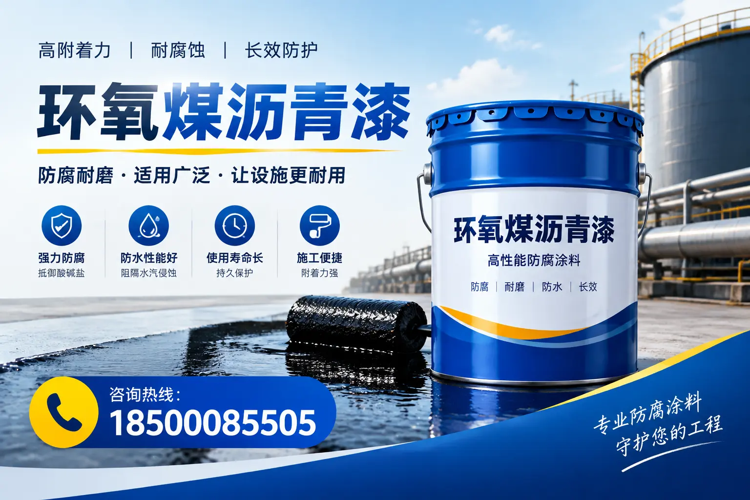 环氧煤沥青漆与其他涂料的对比分析，助力沈阳企业决策